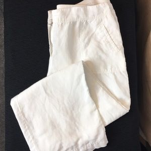 Chico’s linen white pants